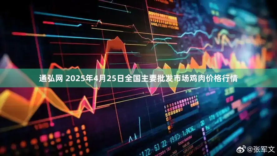 通弘网 2025年4月25日全国主要批发市场鸡肉价格行情