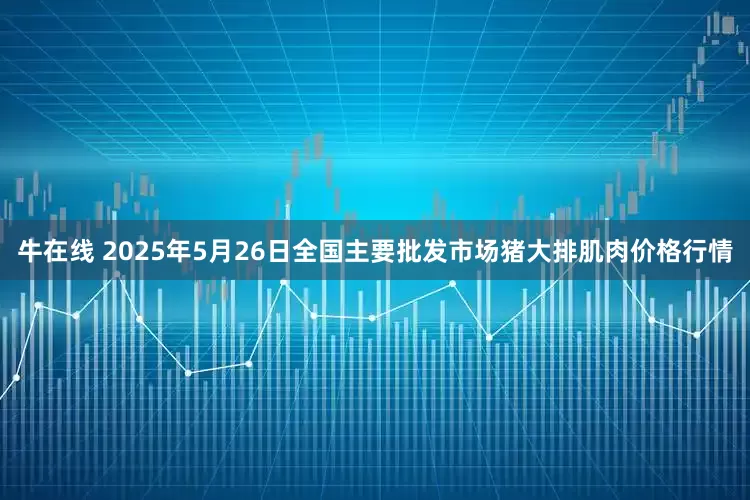 牛在线 2025年5月26日全国主要批发市场猪大排肌肉价格行情
