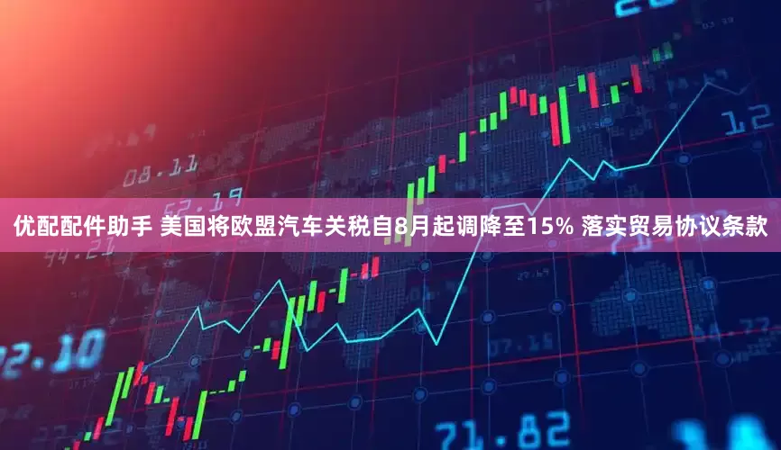 优配配件助手 美国将欧盟汽车关税自8月起调降至15% 落实贸易协议条款